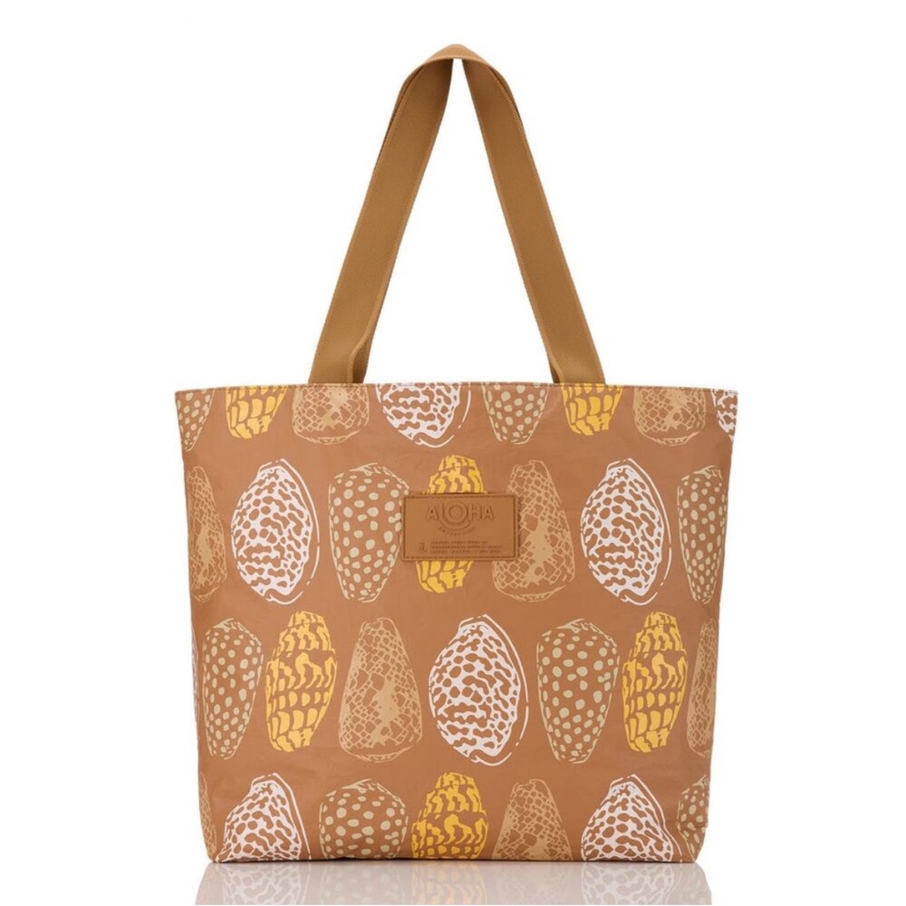 ALOHA Collection LUCKY 11 Shells Day Tripper Marigold on Toffee BNWT